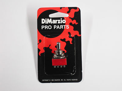 DiMarzio 3 Way 4 Pole Double Throw Pick-up Selector Switch On-On-On EP 1111