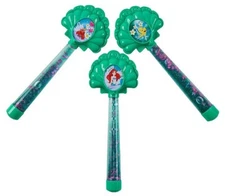 New 3 Disney Princess Ariel Little Mermaid Dive Wand Fun Kids Swim Pool Bath Toy