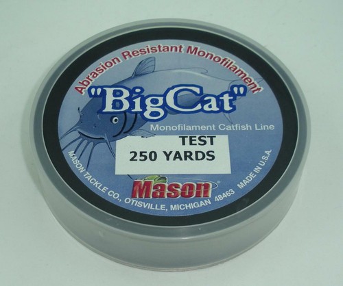 Mason BCL25030 Big Cat Mono Line 30 lb. Test 250 yd. Spool - 第 1/1 張圖片