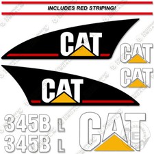 Fits Caterpillar 345B L Decal Kit Excavator Decals Reproduction Stickers (345BL)
