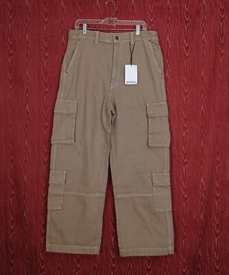 BERSHKA Dark Beige Men's Jeans Size 44 NWT 