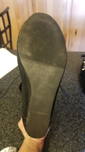 Shoes Black Wedge Bootie - Picture 5 of 5