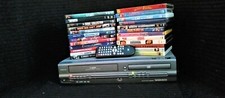 Magnavox MWD2205 DVD/VHS Player W/REMOTE Used ONCE  Plus 150 DVDS Included   
