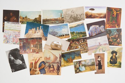 23 x VERSCHIEDENE POSTKARTEN ''GEMÄLDE & KÜNSTLERWERKE'' ÜBERWIEGEND MUSEUMSKARTEN #PC24