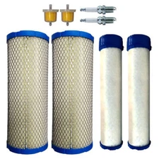 2PK Air Filter Tune Up Kit Bundle For Briggs & Stratton 841497 821136