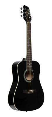 Stagg 3/4 Dreadnought Acoustic Guitar-Black