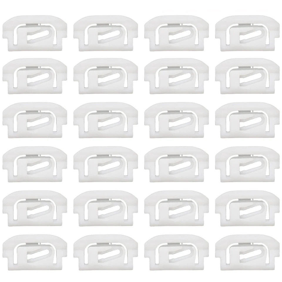 40 peças clipes de revelação de acabamento de moldura de janela de vidro para 1975-1987 El Camino - Imagem 3 de 4