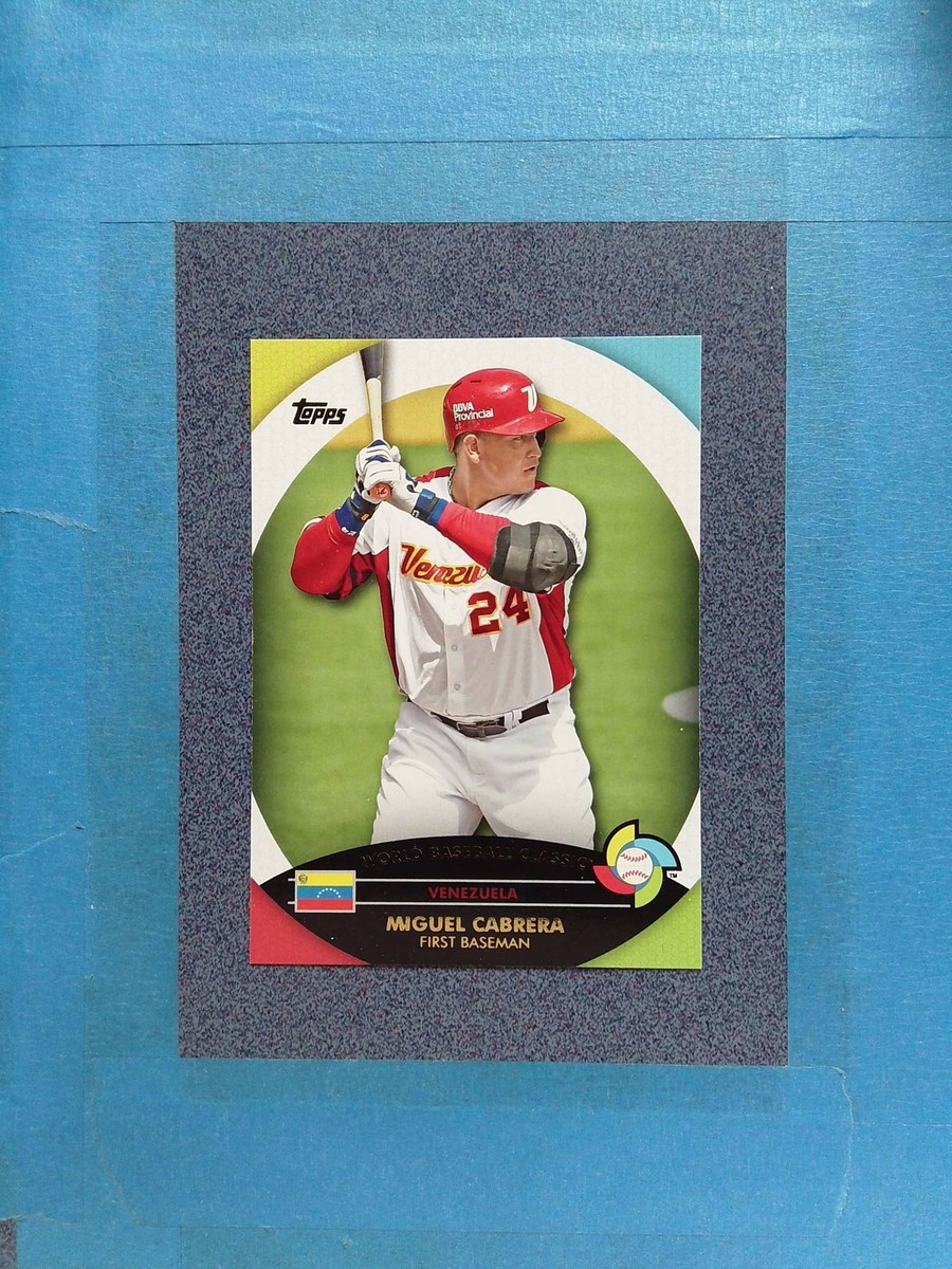 2013 Topps MIGUEL CABRERA World Baseball Classic ~SR17A | eBay