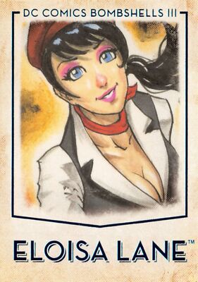 ELOISA LANE / DC Comics Bombshells III (2019) BASE Trading Card #14