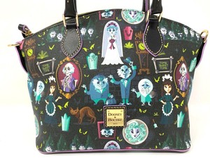 haunted mansion satchel by dooney & bourke