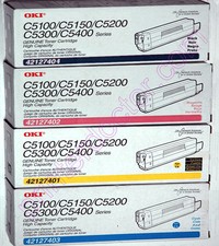 Genuine toner cartridge Okidata Oki ® c5100, c5100n, c5150n, c5200, c5300, c5400
