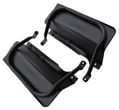 Factory Style Side Steps LH and RH for 76-86 Jeep CJ7/CJ8 (Key