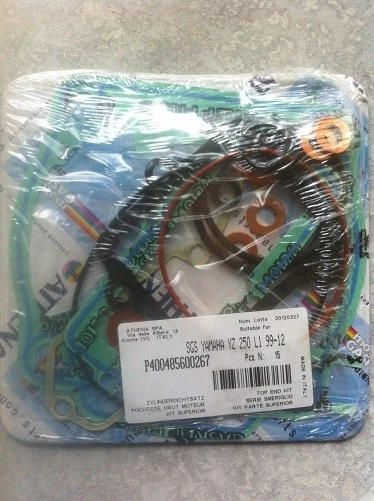 Kit de juntas de extremo superior Athena Yamaha YZ250 99-24 2 tiempos base, cabezal, caña, fotovoltaico, escape Foto 2 de 2