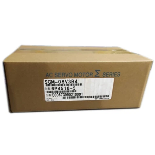 YASKAWA SGM-08V3B4 Servo Motor SGM08V3B4 New In Box Expedited Shipping One - Picture 1 of 1