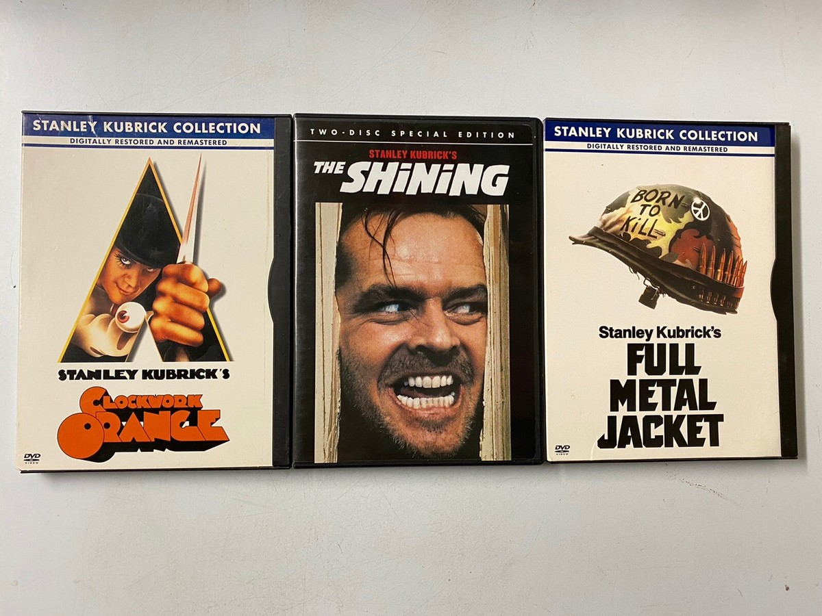 Stanley Kubrick DVD Collection! Shining Clockwork Orange Full