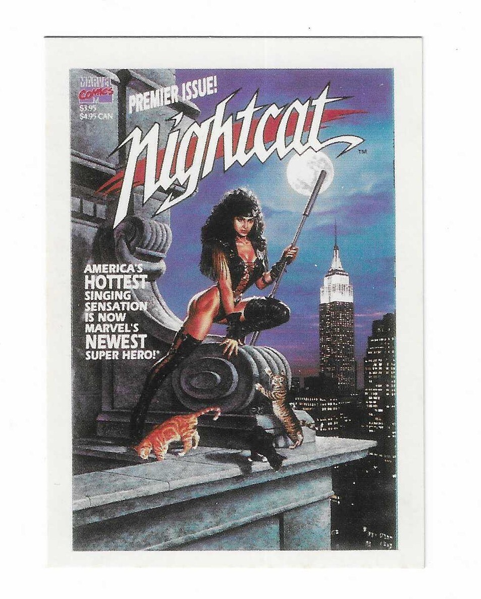 1991 Comic Images Marvel 1st Covers II NIghtcat Card #93