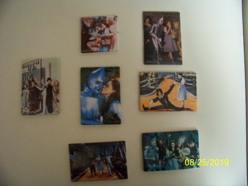 Wizard of Oz magnets (7)  