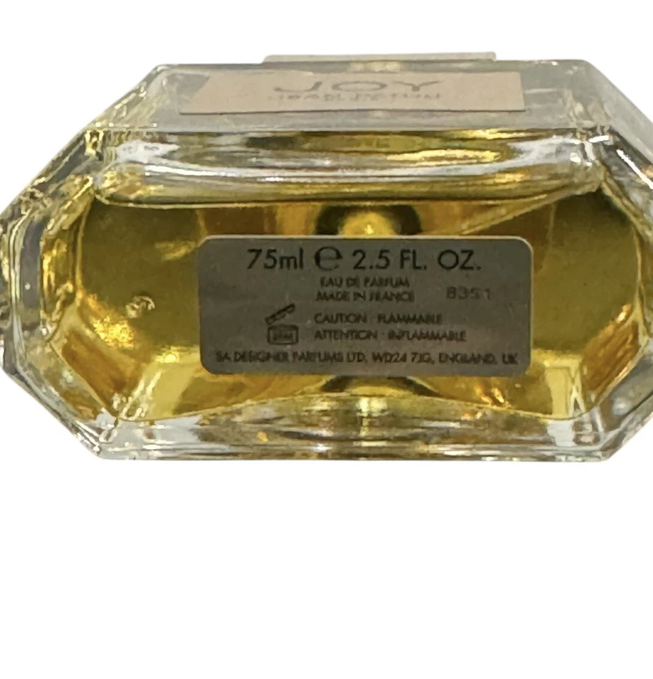 JOY PERFUME JEAN PATOU 2,5 OZ 75 ml EDP Eau De Parfum Spray Mujeres Sin Caja Foto 2 de 2