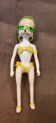 Vintage 1966 Hasbro Peteena Poodle Dog Doll - New With Bikini & Accessories