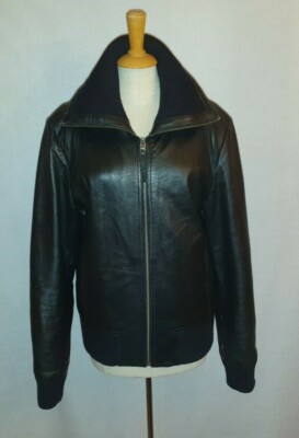 Rockandblue Womens Leather Jacket BLACK SIZE S