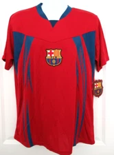 FCB FC Barcelona Soccer Jersey Red Size Medium NWT