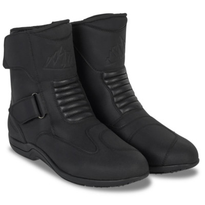 Open Box Tourmaster Mens Echo WP Motorcycle Boots Black Size 10W