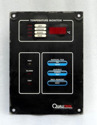QUALITROL CORPORATION Temperatur Monitor Thermocouple-K 118P-120-K-0-2