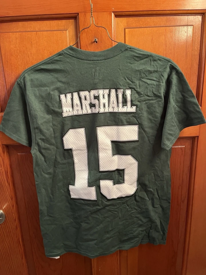 Новый с Ярлыками NFL рубашка Брэндон Маршалл New York Jets футбол зеленый величественный размер M - Изображение 3 из 4