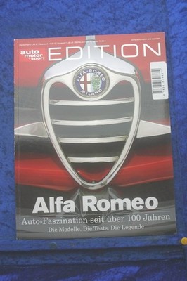 Auto Motor Sport AMS Edition Alfa Romeo Auto Faszination über 100 Jahre