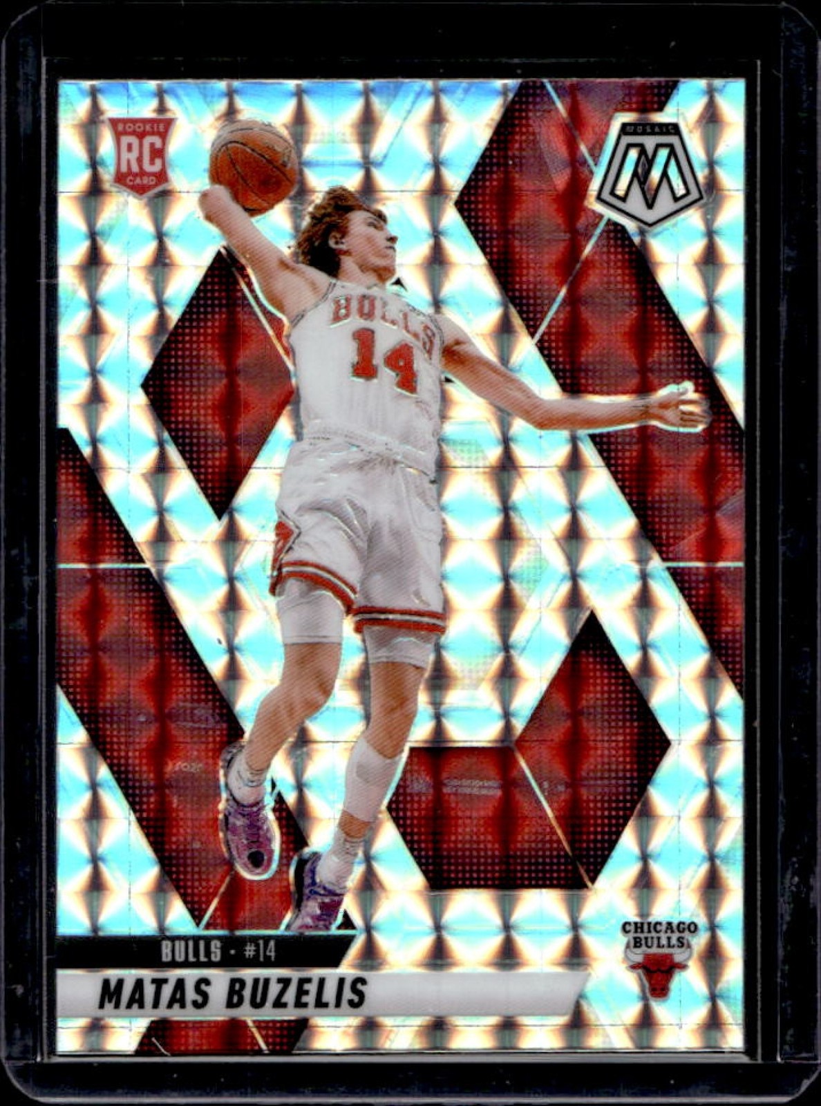 2024-25 Mosaic Matas Buzelis RC Silver Rookie #223 Bulls