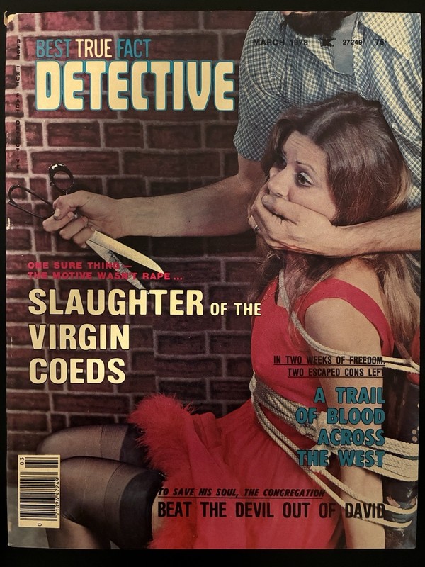 Vintage Best True Fact Detective 3/1978 Magazine Crime Pulp Police Gga