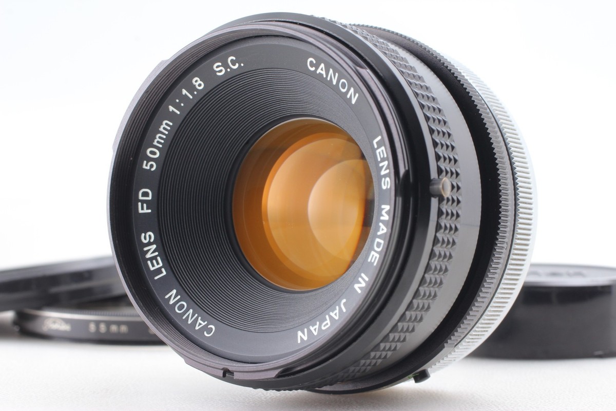 Near MINT] Canon FD 50mm MF Standard Lens From JAPAN
