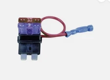 Buyers Products 5601010 Fuse Holder, 5 To 10A Amp Range, 12V Dc Volt Rating, 2