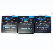 Purina Calming Care Pro Plan Veterinary Supplements 30 Sachets x 3 - EXP 06/2026