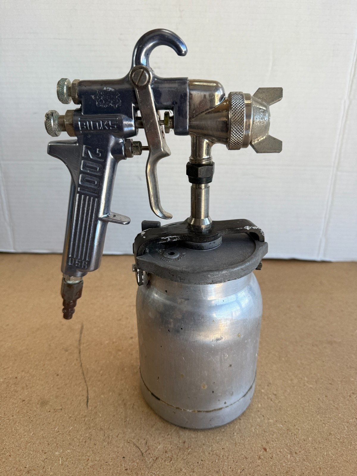 Binks 2001 Spray Gun with Accessories SOLD AS IS