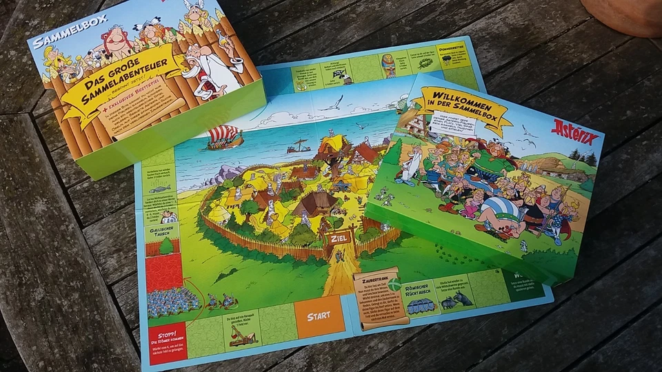 Coffret SAMMELBOX Astérix Das große Sammelabenteuer avec les 20 figurines Neuf - Photo 4/4