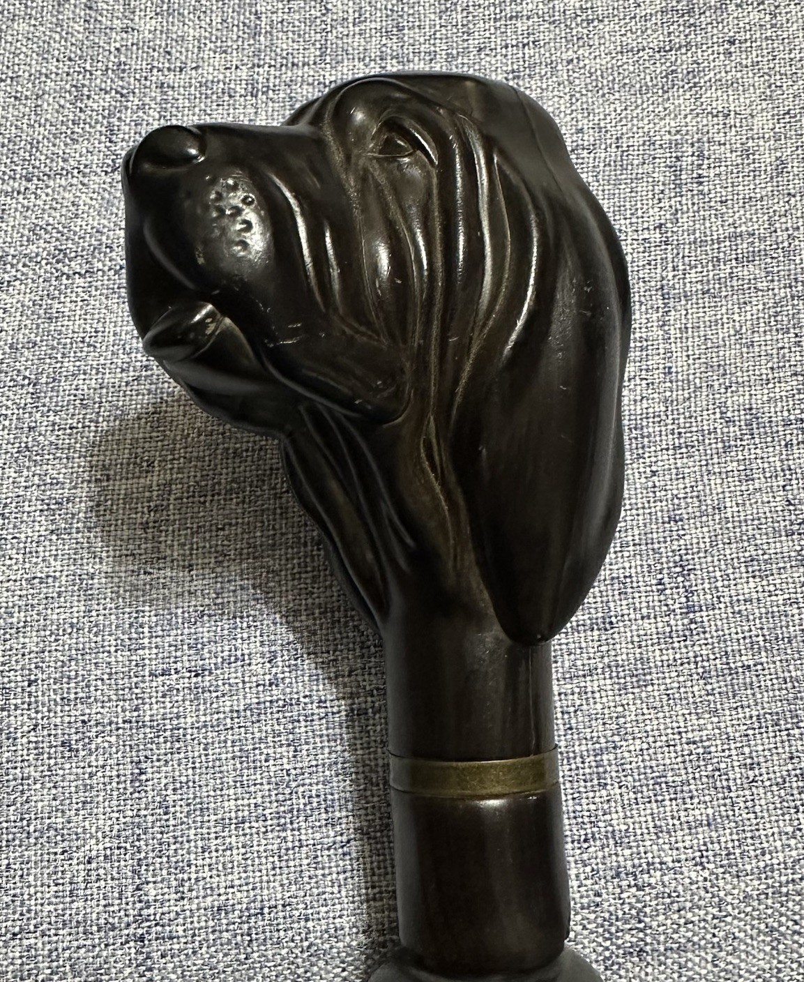 Aramis Houndstooth Pattern Large Umbrella Bloodho… - image 11