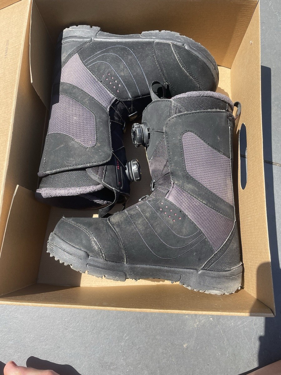 Salomon Pearl Boa Women's Snowboarding Boots Size UK 5.5 (24.5 CM