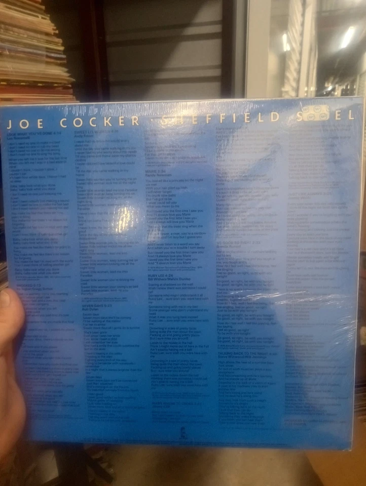 Joe Cocker Sheffield Steel Original  Still Sealed Brand New. - Image 4 of 4