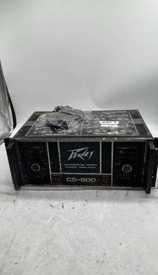 Peavey CS-800 Commercial Series Power Amplifier 2-Channel Untested