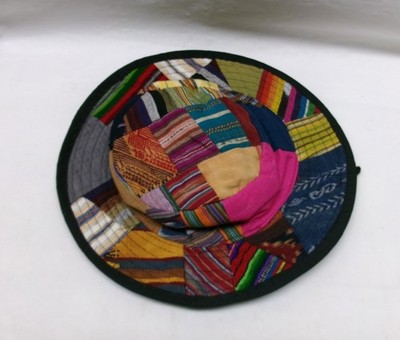 Patchwork Hat of Many Colors like Coat of Many Colors Dolly XL