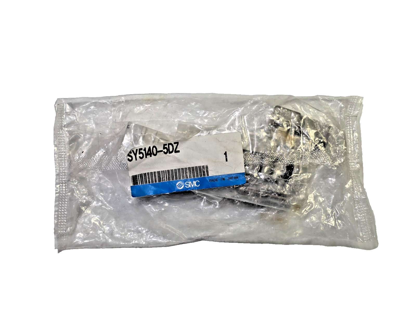 SMC SY5140-5DZ 5-Port Solenoid Valve 24VDC DIN Base Mount LED NOS