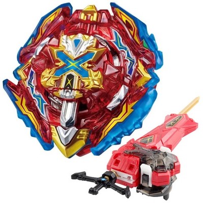 Bey Battling Launcher Set, B-200 Xiphoid Xcalibur Xanthus Burst Bey, Left and...