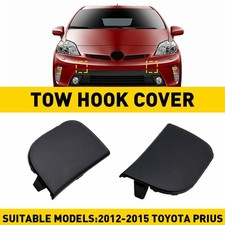 Front Bumper Unpainted Lid Tow Cover Hook Eye Cap For Toyota 2012-2015 Prius