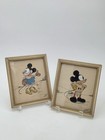 Vintage Mickey Minnie Mouse Art Signed Estate