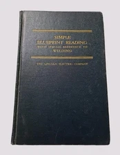 1941 SIMPLE BLUEPRINT READING  Special Reference to Welding LINCOLN ELECTRIC CO 