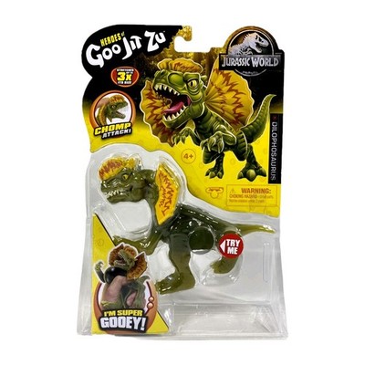Heroes Of Goo Jit Zu Jurassic World Dilophosaurus Chomp Attack Dinosaur