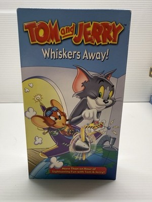 Warner Home Video Tom and Jerry: Whiskers Away! VHS NR NTSC Clam Shell