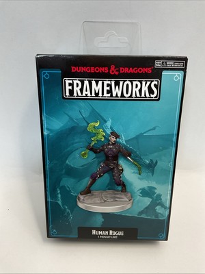Dungeons & Dragons Frameworks Miniature - Human Rogue, Customizable