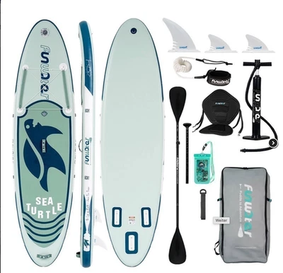 Funwater SUP Roulette Angebot | aufblasbares Paddle Board Set | zufällige Größe